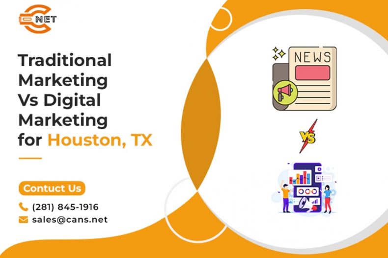 traditional marketing vs digital marketing for houston tx