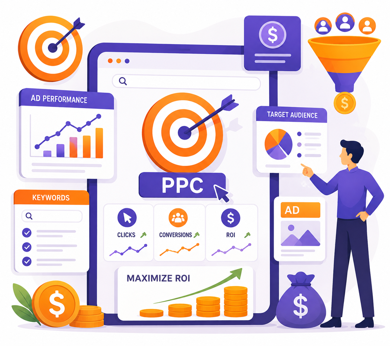 Maximize ROI with Precision PPC Campaigns for better ad performance