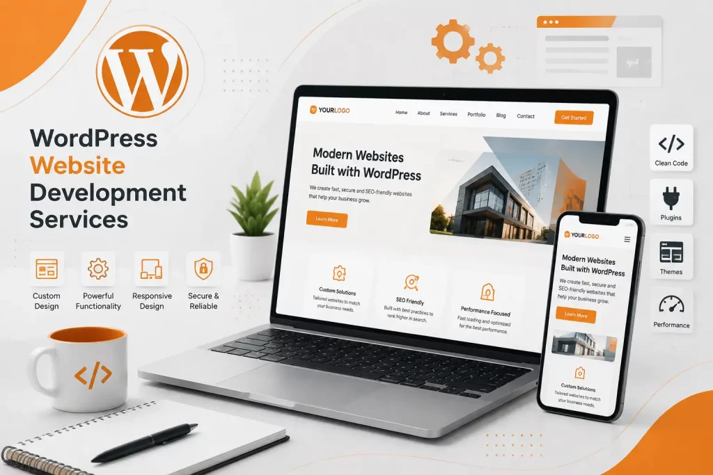 WordPress website development services by CANS Marketing